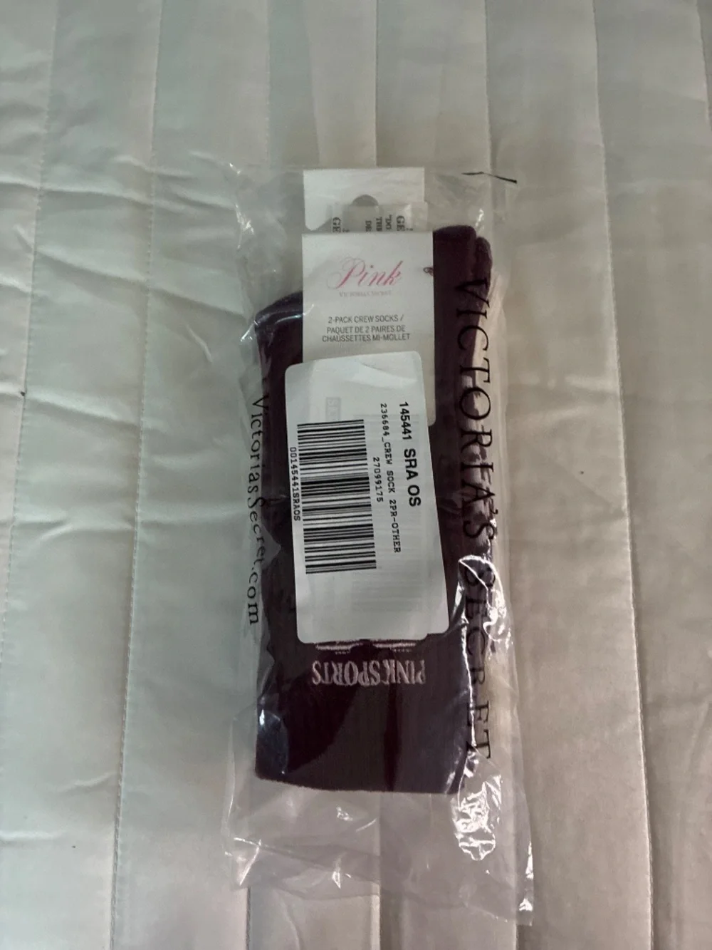 Victoria’s Secret PINK 2-pack Crew Socks